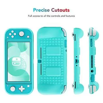 Grip Case for Switch Lite - Soft TPU Protective Cover