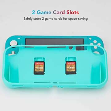 Grip Case for Switch Lite - Soft TPU Protective Cover