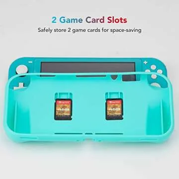 Grip Case for Switch Lite - Soft TPU Protective Cover