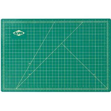 ALVIN Professional Cutting Mat Green/Black 40x60"