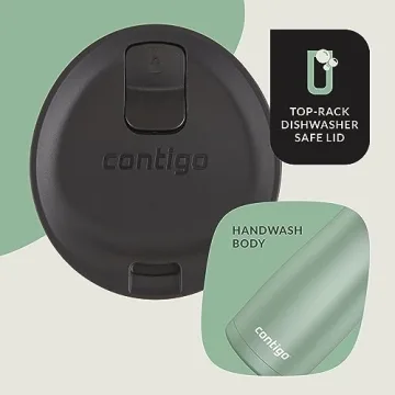 Contigo 16 Oz Water Bottles - Metallic 2-Pack