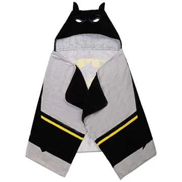 Batman Kids Hooded Towel Wrap For Bath Pool And Beach