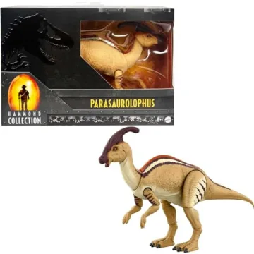 Mattel Jurassic World Parasaurolophus Dino Toy - 20 Articulations, 12 Inches