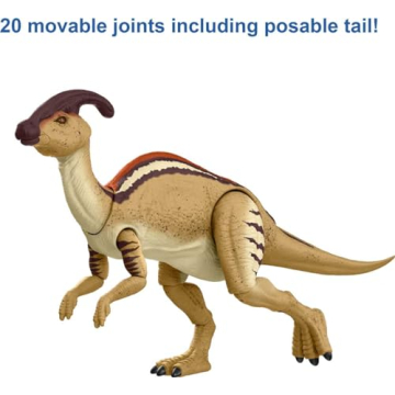 Mattel Jurassic World Parasaurolophus Dino Toy 20 Articulations