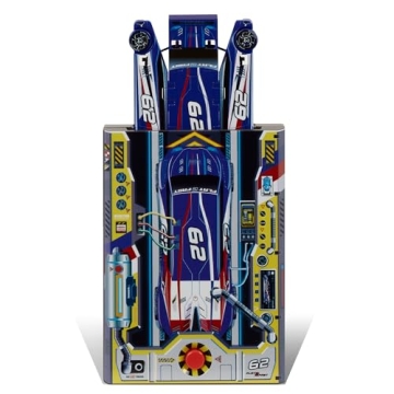Flat 2 Fast Card Racers - Battery-Free Fun for Kids
