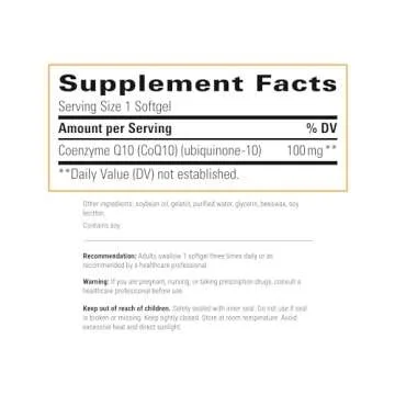 Integrative Therapeutics - CoQ10 (100mg) Coenzyme Q10 (Ubiquinone) Supplement - Supports Cardiovascu...