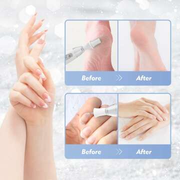 Beautural Electric Nail Drill Kit with 10 Attachments