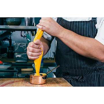 Matfer Bourgeat 165019 Standard Disposable Pastry Bags, 18", Clear