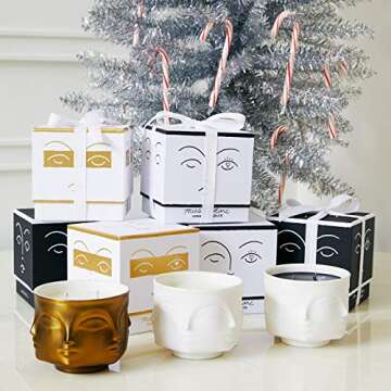 Jonathan Adler Muse Blanc Scented Candle - Elegant Design