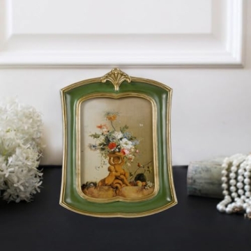 Kangce Antique Picture Frame 5x7 Vintage Design for Home Decor