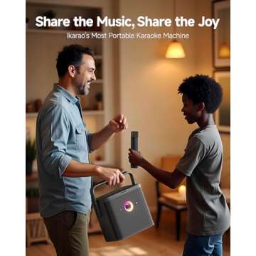 Ikarao Karaoke Machine for Family Fun and Entertainment