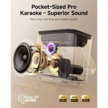 Ikarao Karaoke Machine for Family Fun and Entertainment