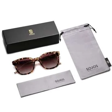 Classic SOJOS Square Polarized Sunglasses for All
