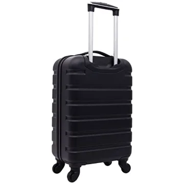 Wrangler Hardside Black 20" Carry-On Spinner Luggage