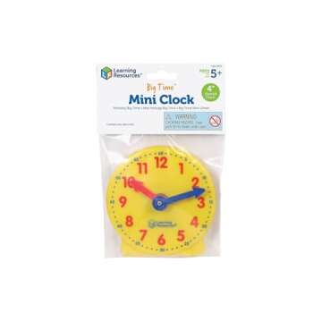 Learning Resources Smart Pack 4" Clock