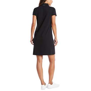Nautica Women’s Classic Short Sleeve Cotton Polo Dress