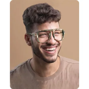 Stylish VOOGLAM Aviator Blue Light Blocking Glasses