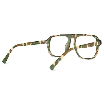 Stylish VOOGLAM Aviator Blue Light Blocking Glasses