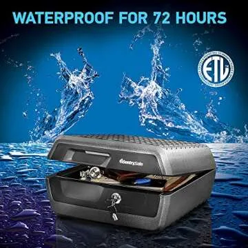 SentrySafe Fireproof & Waterproof Safe for Valuables
