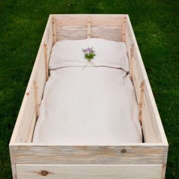 Build Your Own Simple Pine Casket Kit for Natural Burials