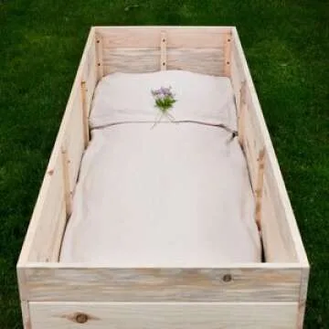Build Your Own Simple Pine Casket Kit for Natural Burials