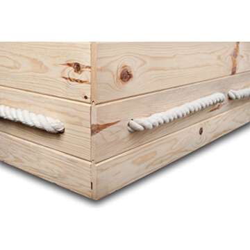 Build Your Own Simple Pine Casket Kit for Natural Burials
