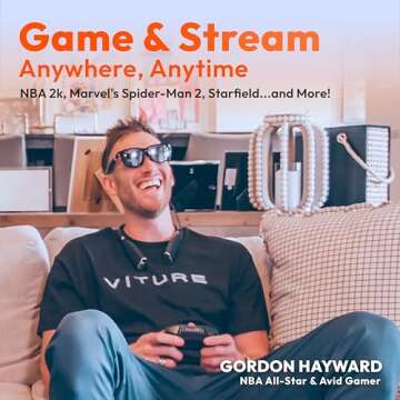 VITURE One Neckband, Compatible One XR Glasses, Official Partner of PSPlay & XBXPlay, 128GB, Remote Play, Cloud Gaming, Stream on Game Consoles, Bluetooth (Matte Blue)