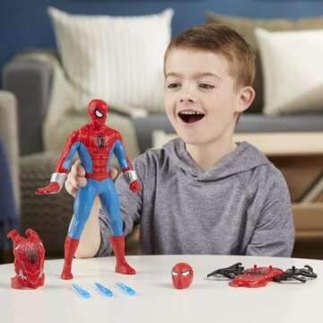 Marvel Spider-Man Thwip Blast Action Figure for Kids