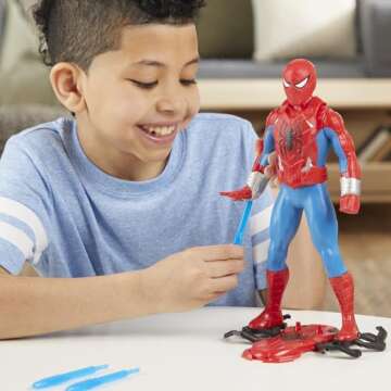 Marvel Spider-Man Thwip Blast Action Figure for Kids