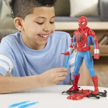 Marvel Spider-Man Thwip Blast Action Figure for Kids