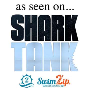 SwimZip Girls 3 Pc Swim Set w/Long Sleeve Rash Guard, Tankini & Shorts UPF 50+