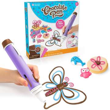 Chocolate Pen Cooking Kit for Kids with Candy Bars