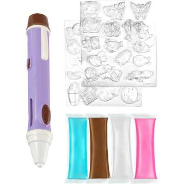 Chocolate Pen Cooking Kit for Kids with Candy Bars