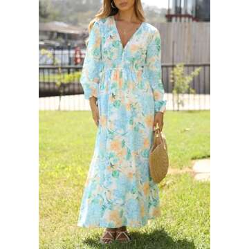 Sissyaki Floral Maxi Dress for Effortless Summer Style