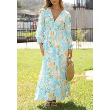 Sissyaki Floral Maxi Dress for Effortless Summer Style
