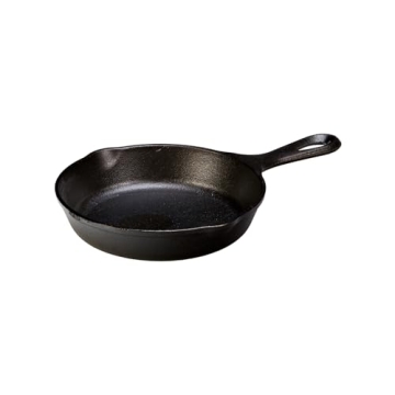 Lodge 6-1/2 Inch Cast Iron Pre-Seasoned Skillet for All Cooking Needs