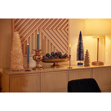 Luminara Set of 2 LED Taper Candles for Safe, Stylish Lighting