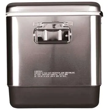 Coleman Cooler | Steel-Belted Cooler Keeps Ice Up to 4 Days | 54-Quart Cooler for Camping, BBQs, Tailgating & Outdoor Activities