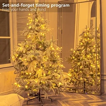 Koopower 36ft 100 LED Battery String Lights with Timer