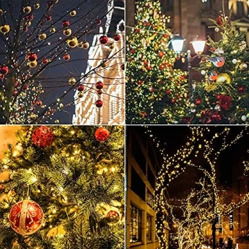 Koopower 36ft 100 LED Battery String Lights with Timer