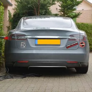 3Pcs Anti Elon Bumper Magnet for Car - I Bought This Before We Knew Elon Was Crazy, Anti Elon Te-sla Club, No Elon - Waterproof Window Car Bumper Magnet, Perfect Funny Gift Accessory For Te-sla Owners