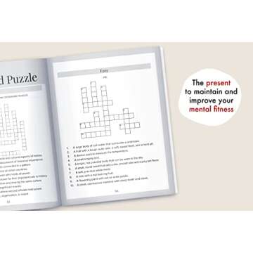 Memory Games for Seniors: A Large Print XXL Puzzle Activity Book with 501 Exciting and Funny Brain Exercises to Increase Cognitive Abilities [The Smart Senior Adult's Gift]