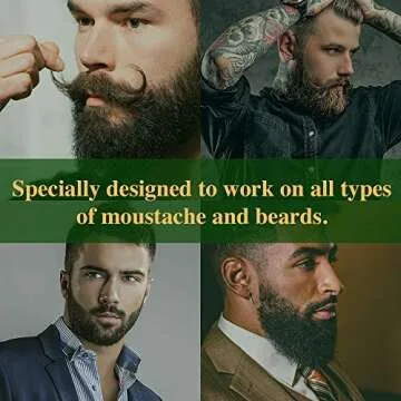 Clubman Moustache Wax Hang Pack for Grooming Excellence