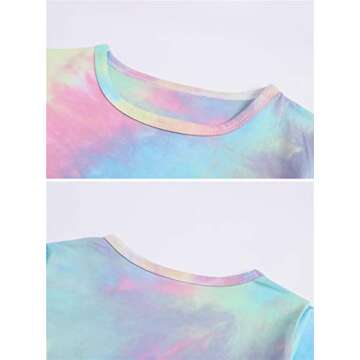 Kids Tie Dye 2-Piece Pajama Set for Ages 18-24 Months