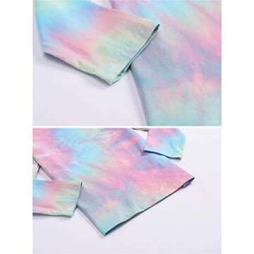 Kids Tie Dye 2-Piece Pajama Set for Ages 18-24 Months