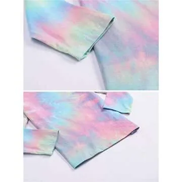 Kids Tie Dye 2-Piece Pajama Set for Ages 18-24 Months