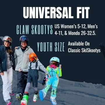 SkiSkootys: Ultimate Ski Boot Protector with Claw Design