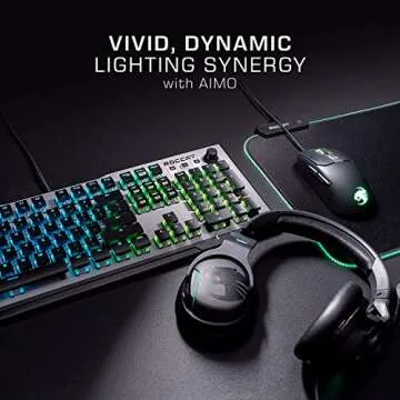 ROCCAT Vulcan 100 Gaming Keyboard with RGB Lighting