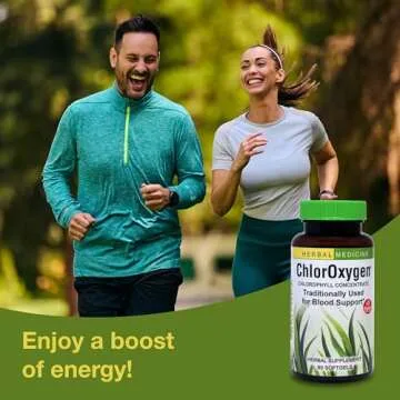 Herbs Etc. ChlorOxygen Chlorophyll Concentrate - Aids Healthy Blood Circulation - High-Altitude Environment Support - Energy Support - 60 Softgels (60 Servings)
