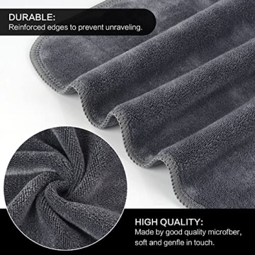 SINLAND Microfiber Facial Cloths Soft Eco-Friendly 6 Pack